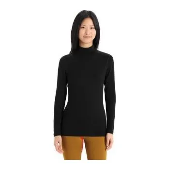 Icebreaker Wmns 260 Tech LS Turtleneck, Black