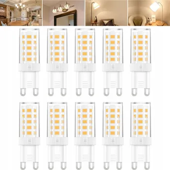 Žárovka 10x LED žárovka G9 5W = 40W teplá neutrální Premium světlo, nebliká