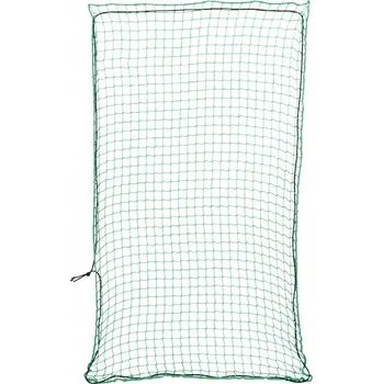 Síť na náklad SÍŤ NA PŘÍVĚS S ELASTICKÝM LANKEM ZELENÁ 2,1X1,25M PP