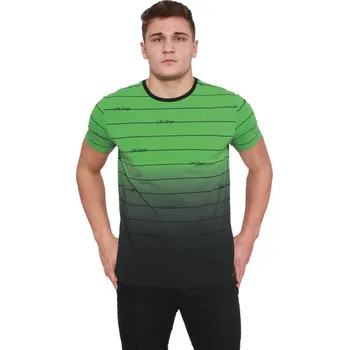 Pánské tričko Tričko krátký rukáv DIVOCH zelená XXXL