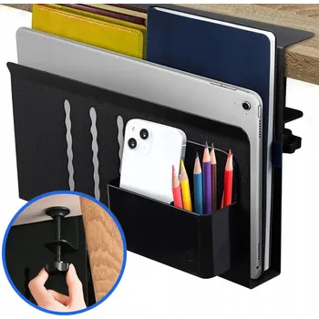 Úložný box Závěsný držák na notebook, boční úložný prostor na stůl