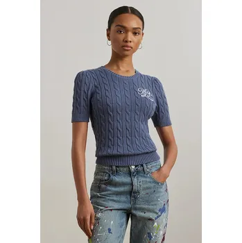 Dámský svetr Bavlněný svetr Lauren Ralph Lauren 200976989 námořnická modř 59A, vel. XS