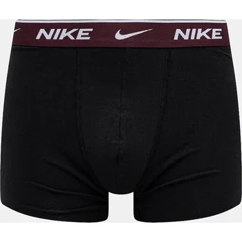 Pánské spodní prádlo Boxerky Nike 3-pack 0000KE1007. černá 99B, vel. M
