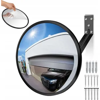 Zrcadlo ZRCADLO ŠIROKOÚHLÉ ZRCADLO 130° - JASNÝ OBRAZ, ŠIROKÝ ÚHEL POHLEDU