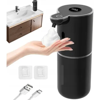 Dávkovač mýdla Bezdotykový dávkovač mýdla Bedee na kuchyňskou dávkovač 380 ml černý