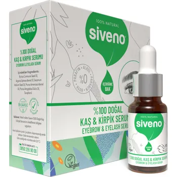 Výživa řas a obočí Přírodní sérum na obočí a řasy 10ml Siveno