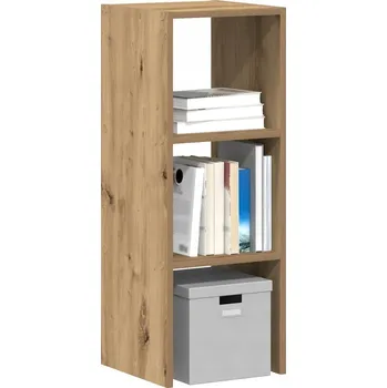 Knihovna Regál na knihy, dub artisan, 30x30x80 cm