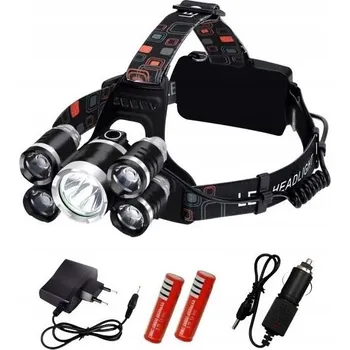 Čelovka VÝKONNÁ ČELOVKA NA HLAVU ČELOVKA AKUMULÁTOR