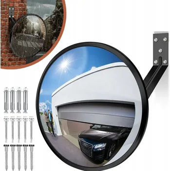 Zrcadlo ZRCADLO SFÉRICKÉ 30 CM + DRŽÁK