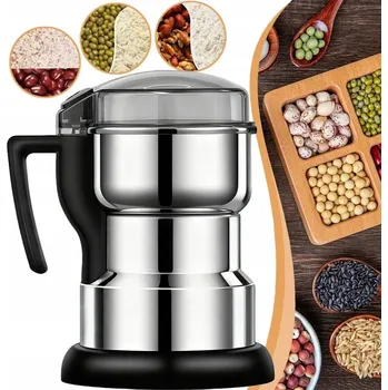 Kuchyňský mlýnek Elektrický mlýnek a DRTIČ na kávová zrna, bylinky, ořechy 400W