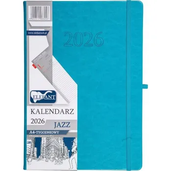 Diář Knižní diář pro podnikatele 2026 A4 Elefant modrý