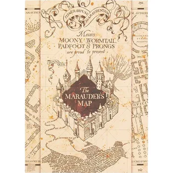 Puzzle Harry Potter puzzle magnetické Pobertův plánek