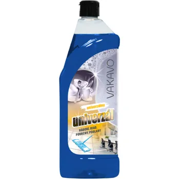 Univerzální čisticí prostředek VAKAVO Univerzál 750 ml (Tekutý neutrální prostředek, který je určený pro každodenní úklid. Složením je vhodný pro mytí nádobí, povrchů a podlah.)