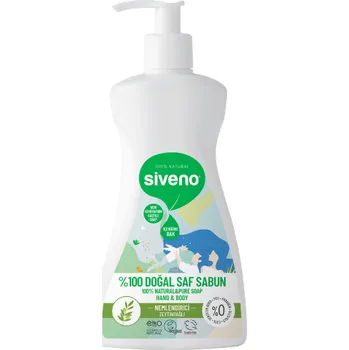 Mýdlo Intenzivně hydratační čistící bylinné tekuté mýdlo s olivovým olejem 300ml Siveno