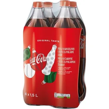 Limonáda Coca-Cola 4 x 1,5l