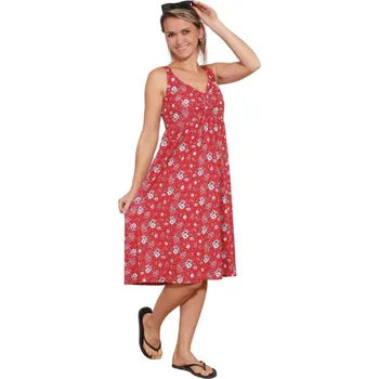 Dámské šaty Šaty DLAHA tm.červená L