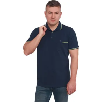 Pánská košile Polokošile krátký rukáv DODAL tm.modrá L