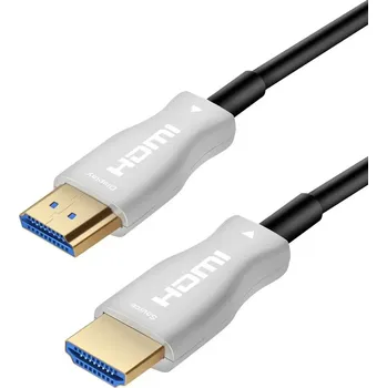 Video kabel Kabel Kraftika HDMI High Speed 4K @ 60Hz + Ethernet 30m, M/M (zástrčka/zástrčka)