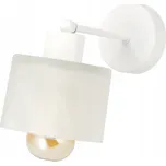 BERGE LED nástěnné svítidlo 1xE27 WHITE CIRCLE