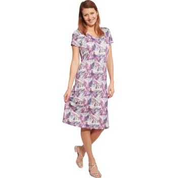 Dámské šaty Šaty BOROVICA fialová M