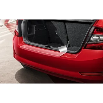 Lišta karosérie Škoda Fabia III-Ochranná fólie zadního nárazníku