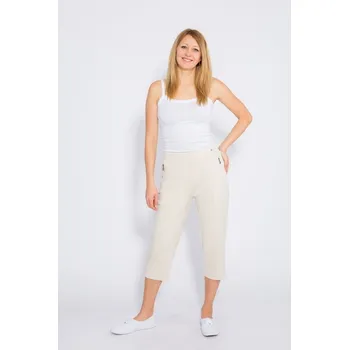 Dámské kalhoty Kalhoty 3/4 NAKATA sv.béžová S