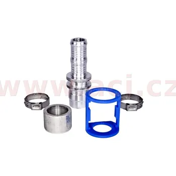 Zahradní hadice spojka hadice-trubka LOKclip, hadice G12 redukovaná (16 mm) s LOKRINGEM, trubka 19 mm (3/4")