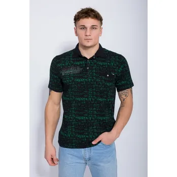 Pánská košile Polokošile krátký rukáv HRAD černá M