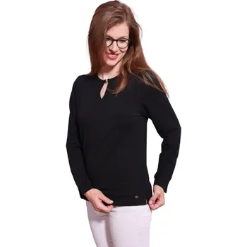 Pánské tričko Tričko dlouhý rukáv DALILA černá XXXL