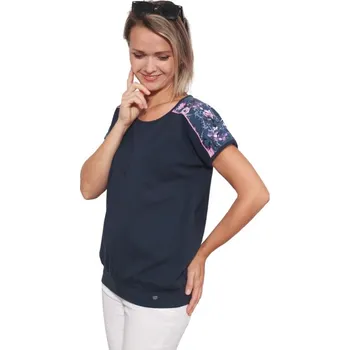 Pánské tričko Tričko krátký rukáv DEBORA tmavý petrol XXXL