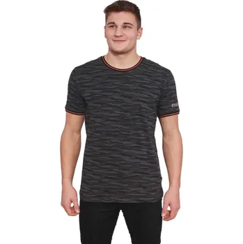 Pánské tričko Tričko krátký rukáv DIES tm.šedá XXXL