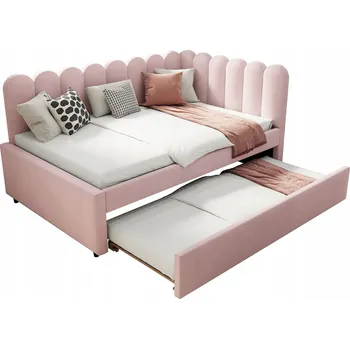 Postel Patrová postel Arhatreya moderní 140 x 200 cm růžová