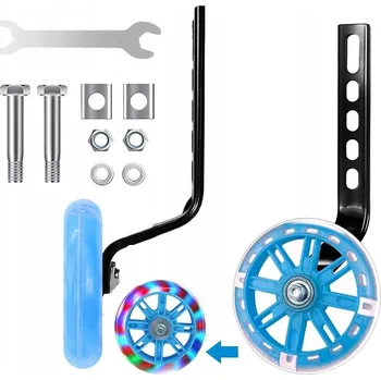 Dětské kolo KÓŁKA BOCZNE PRO DĚTSKÉ KOLO LED DIODY SVÍTÍCÍ KOLEČKA NA KOLO 12-20"