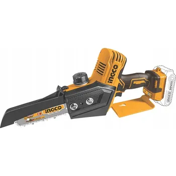 Pila Pila řetězová mini AKU, 6", 11m/s, bez baterie a nabíječky, Ingco