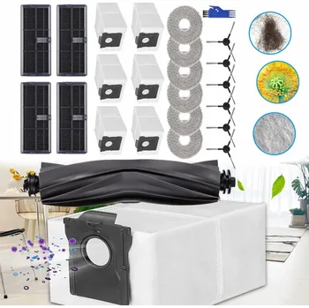 Robotický vysavač SADA KARTÁČŮ, FILTRŮ, MOPŮ A SÁČKŮ DO VYSAVAČ Dreame X40 Ultra Complete/L40