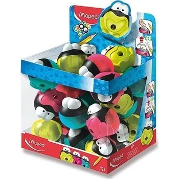 rýsovací prkno Ořezávátko Maped Croc Croc signal 1 otvor, mix barev