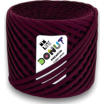 Příze Špagáty MMboutique DONUT 3-5 mm/55 m Burgund