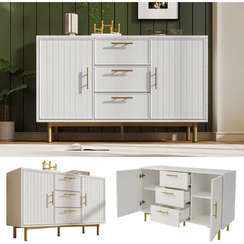 Komoda Komoda Arhatreya 40 x 120 x 75 cm bílá