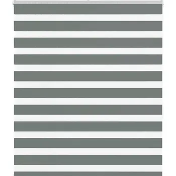 Roleta Zebra roleta, tmavě šedá, šířka látky 115,9 9 Cm , polyester