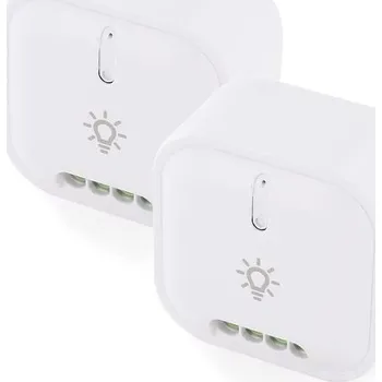 Stojací lampa DiO Connected Home Sada 2 On/Off 1000W modulů pro ovládání bezdrátového osvětlení 54857 Bílá