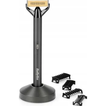 Akumulátorový zastřihovač vousů BaByliss OT991E s výdrží až 45 minut, šedý