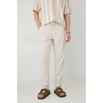 Dámské kalhoty Kalhoty s příměsí lnu Medicine RS25.SPM081 béžová 08M, vel. S