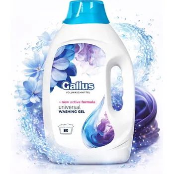 Prací gel Gallus Universal koncentrovaný gel na praní prádla 80 dávek 3,2 l