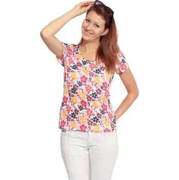 Pánské tričko Tričko krátký rukáv BIOLA červená XXL