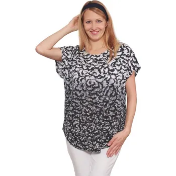 Pánské tričko Tričko krátký rukáv DAVKA černá L