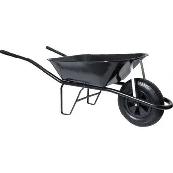 Kolečko Kolečkárna Tlumačov Stavební kolečko s černou korbou 60L, nafukovací kolo