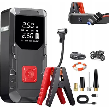 Powerbanka STARTOVACÍ ZDROJ POWERBANKA DO AUTA 12V S LED SVÍTILNOU