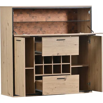 Komoda Komoda Arhatreya 38 x 110 x 110 cm, dub