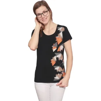 Pánské tričko Tričko krátký rukáv DIANA tmavá šedá XL