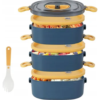 Jídlonosič JÍDLONOSIČ TERMOS NA JÍDLO TERMO NÁDOBA 3 PATRA 2L